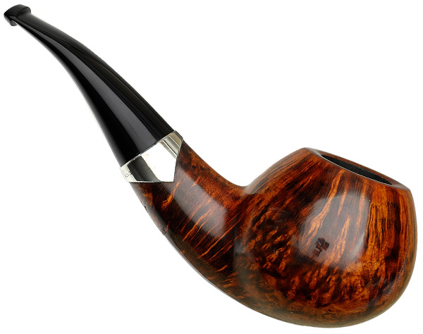 S. Bang Smooth Bent Apple with Silver (PH) (1836)