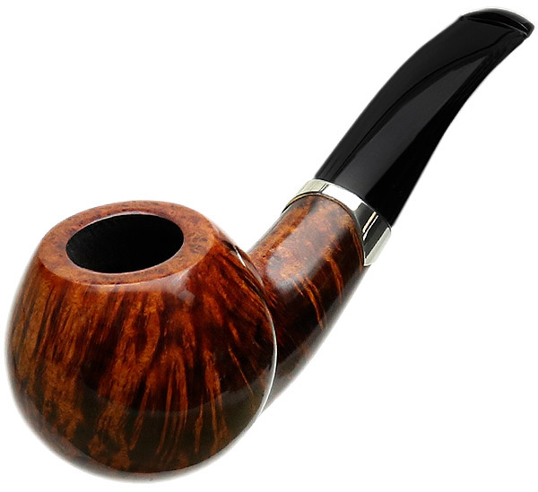 S. Bang Smooth Bent Apple with Silver (PH) (1836)