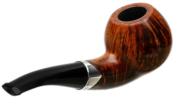 S. Bang Smooth Bent Apple with Silver (PH) (1836)