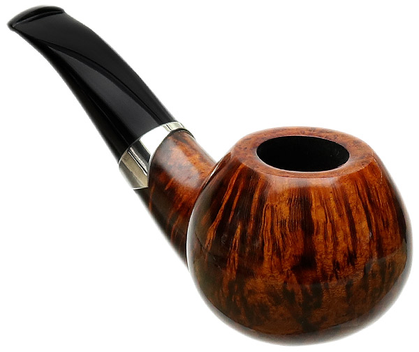 S. Bang Smooth Bent Apple with Silver (PH) (1836)