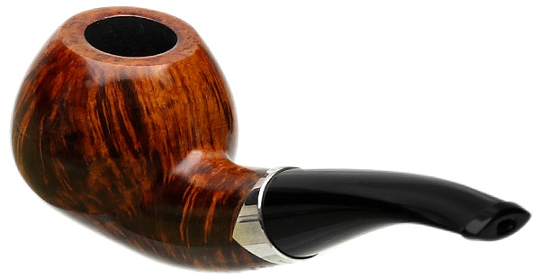 S. Bang Smooth Bent Apple with Silver (PH) (1836)