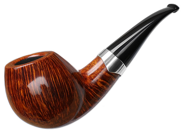 S. Bang Smooth Bent Brandy with Silver (UN) (1879)