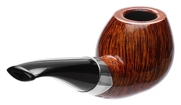 S. Bang Smooth Bent Brandy with Silver (UN) (1879)