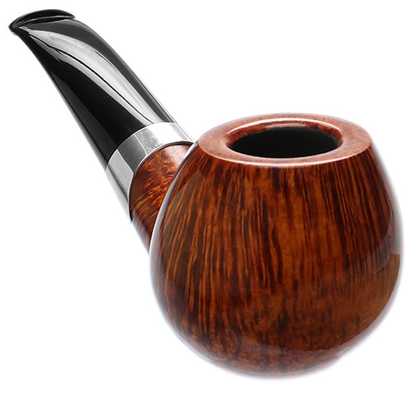 S. Bang Smooth Bent Brandy with Silver (UN) (1879)