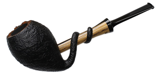 Sabina Santos Sandblasted Tadpole with Black and White Ebony