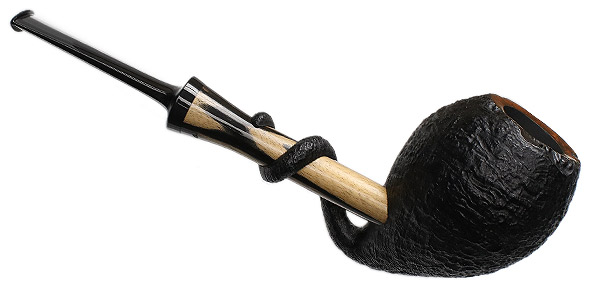 Sabina Santos Sandblasted Tadpole with Black and White Ebony