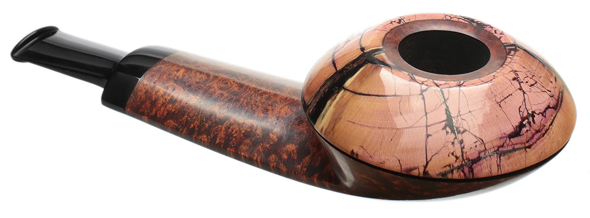 Sabina Santos Smooth Ukulele with Mammoth Tusk (G) (300th Pipe)