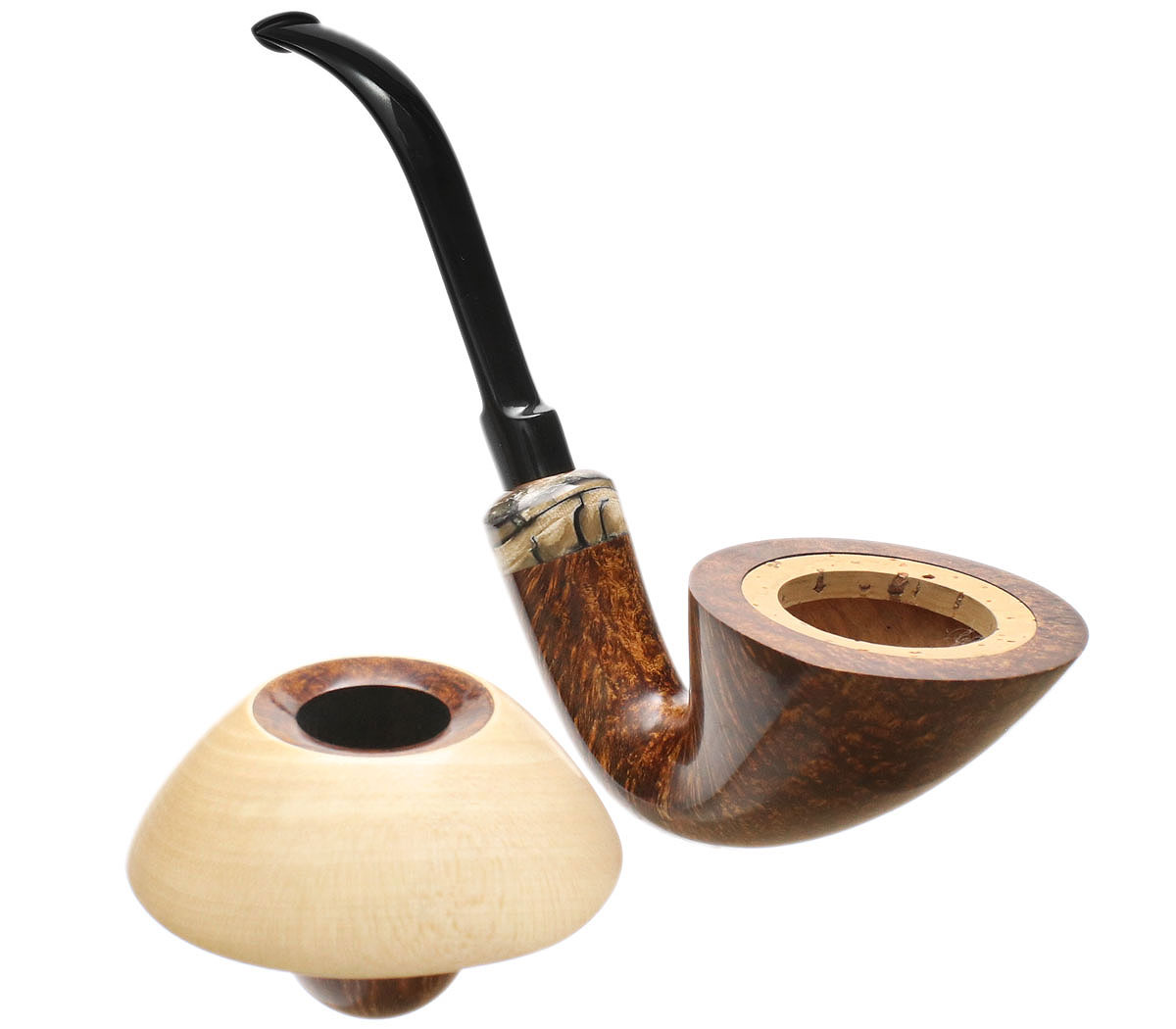 Sabina Santos Smooth Calabash with Mammoth and Holly (G)
