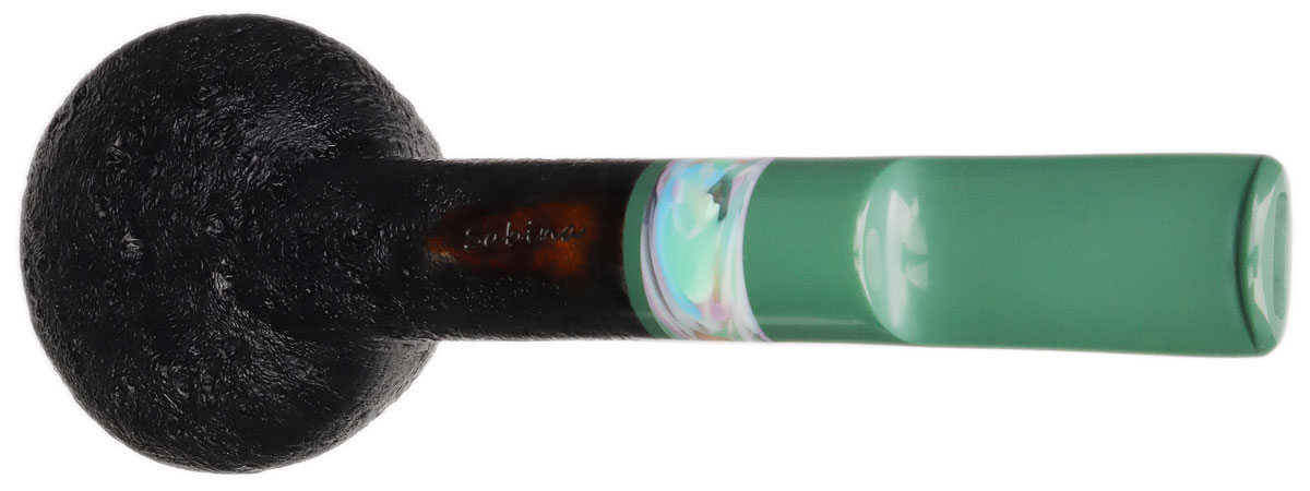 Sabina Santos Sandblasted Apple with Recycled Industrial Plastic
