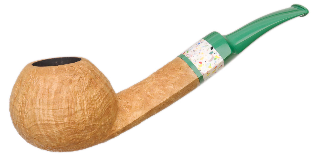 Sabina Santos Sandblasted Natural Bent Apple with Durat