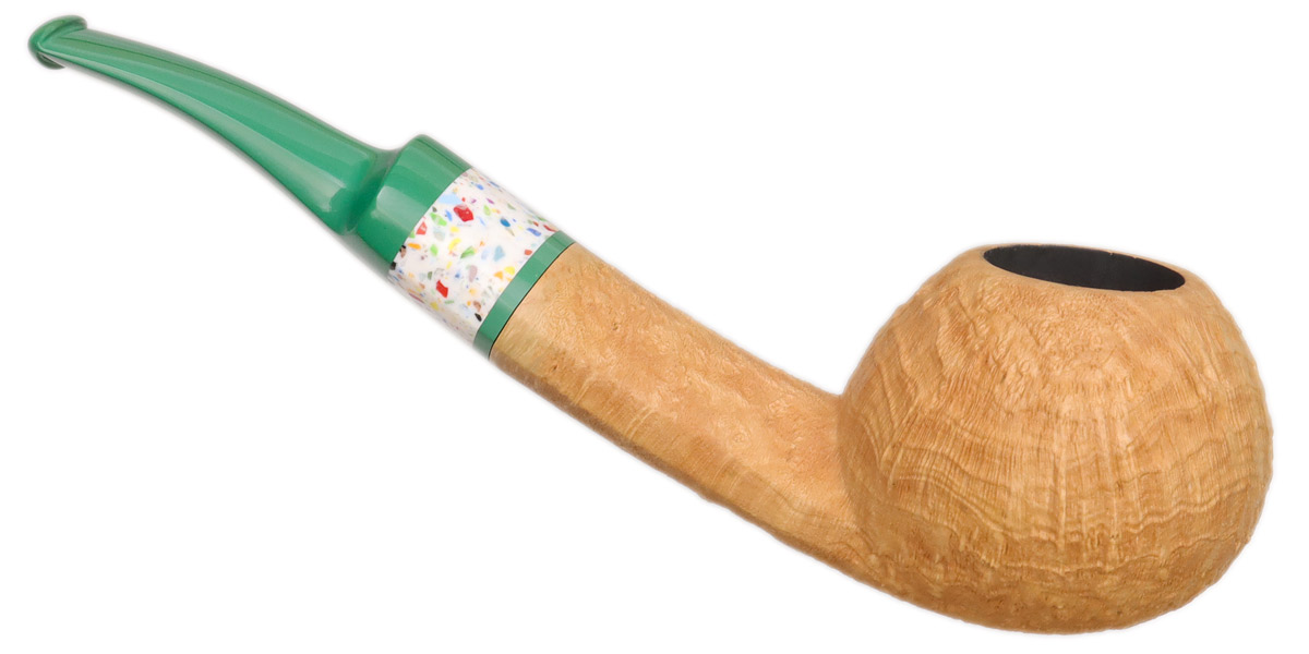 Sabina Santos Sandblasted Natural Bent Apple with Durat