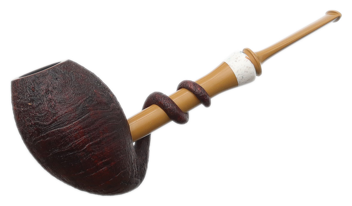 Sabina Santos Sandblasted Tadpole with Ebonite and Durat
