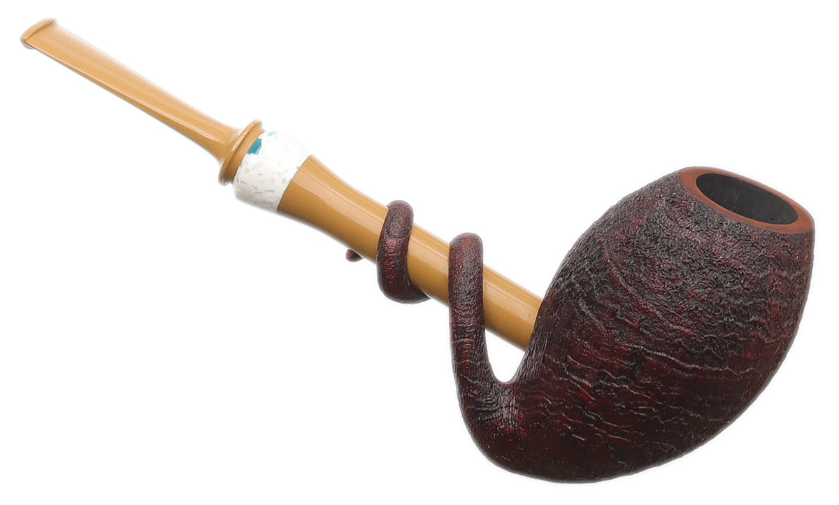 Sabina Santos Sandblasted Tadpole with Ebonite and Durat