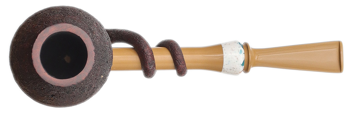 Sabina Santos Sandblasted Tadpole with Ebonite and Durat