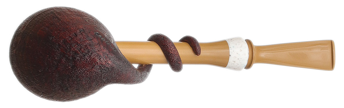 Sabina Santos Sandblasted Tadpole with Ebonite and Durat