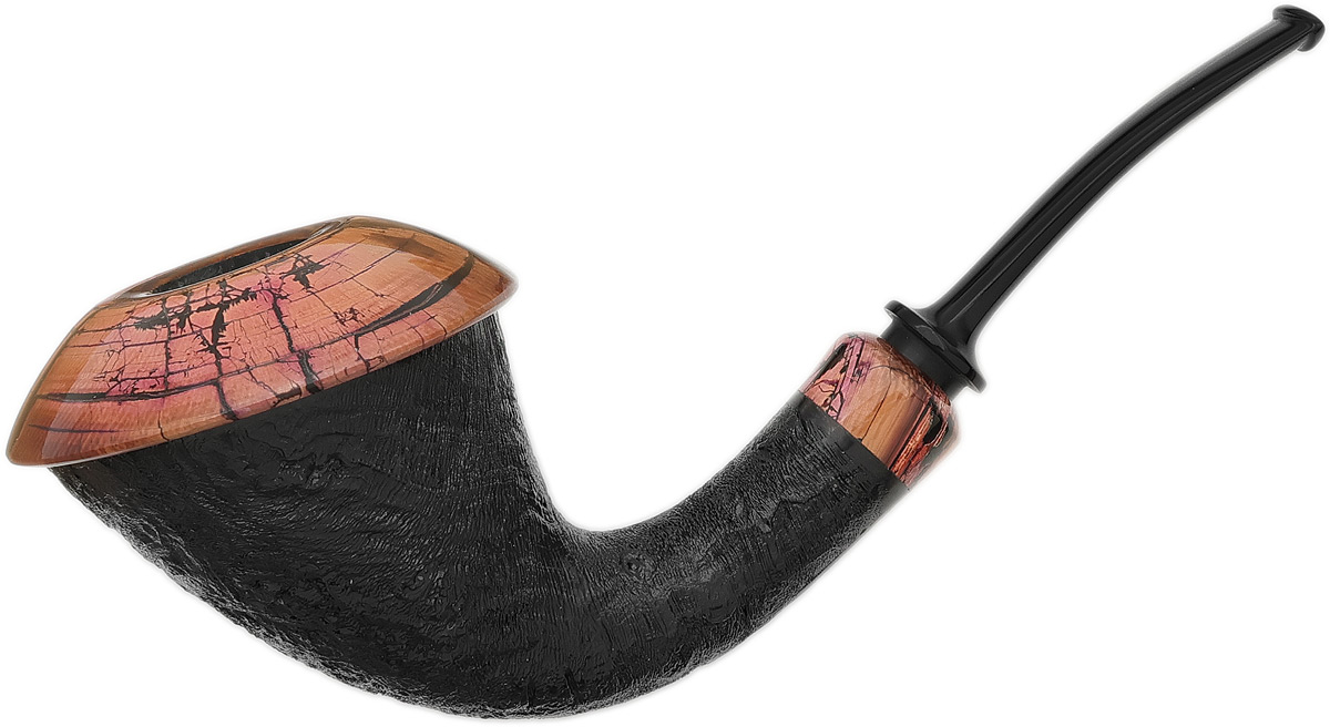Sabina Santos Sandblasted Calabash with Mammoth (G)