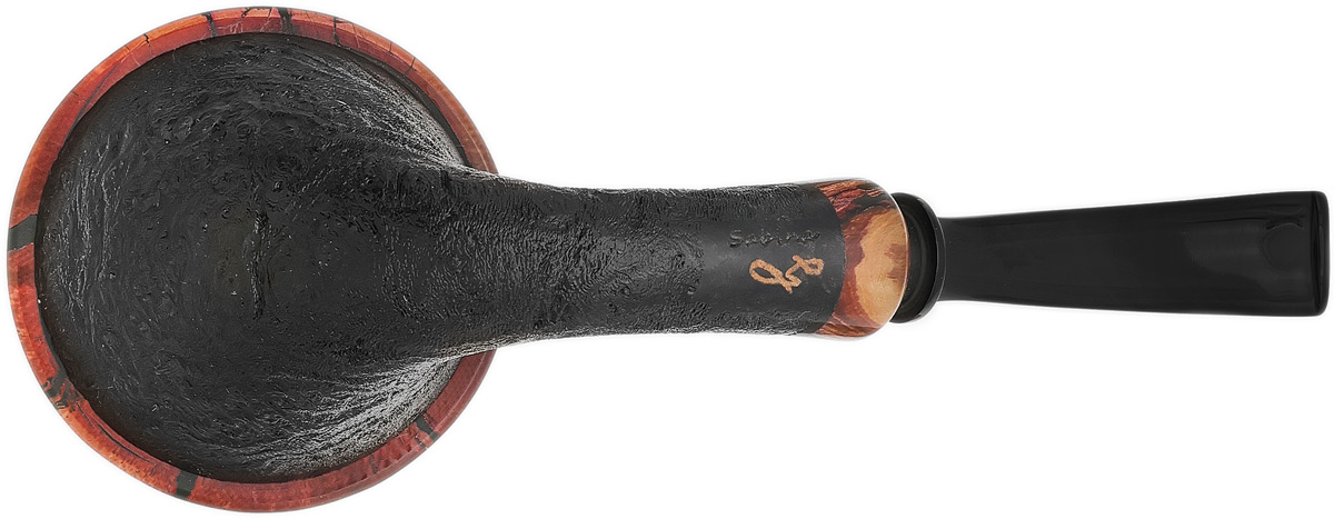 Sabina Santos Sandblasted Calabash with Mammoth (G)
