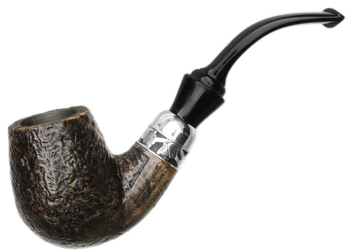 Mastro Geppetto Pipe of the Year 2022 Sabbiato with Silver