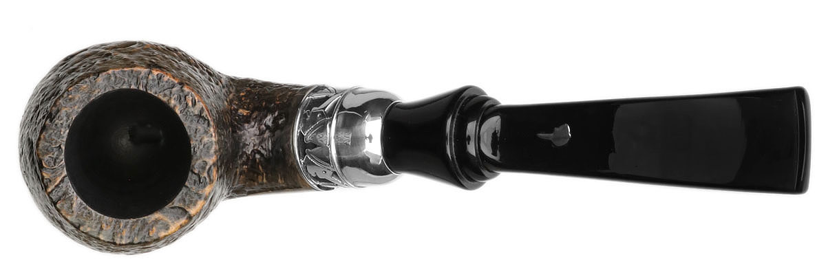 Mastro Geppetto Pipe of the Year 2022 Sabbiato with Silver