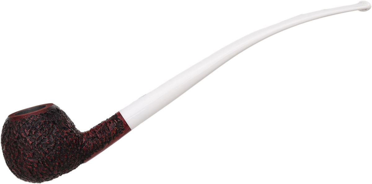 Mastro Geppetto Rusticato Bent Apple Churchwarden (9mm)