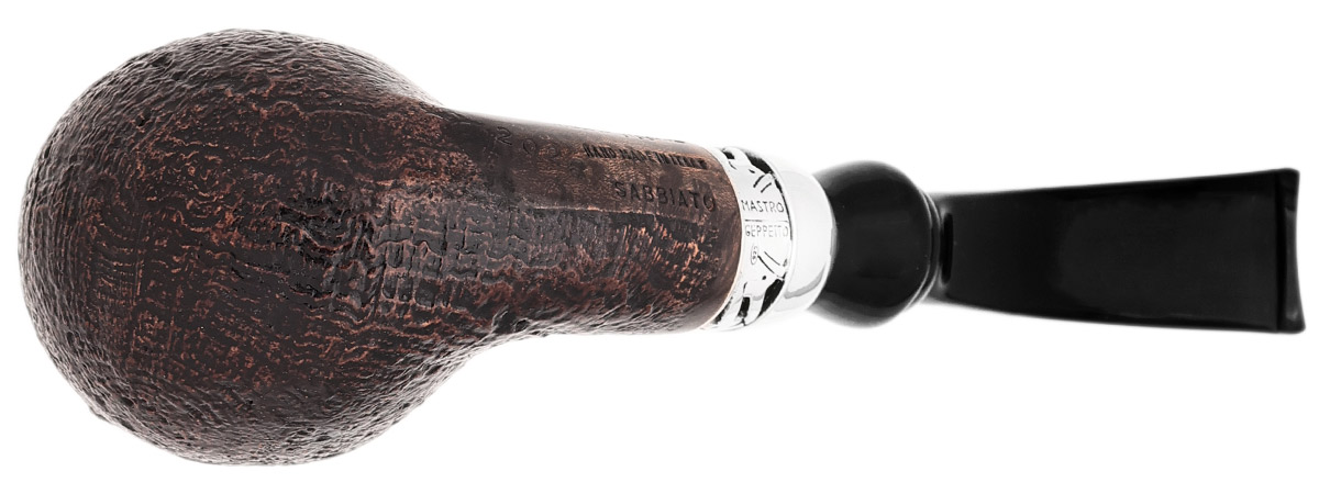 Mastro Geppetto Pipe of the Year 2026 Sabbiato with Silver
