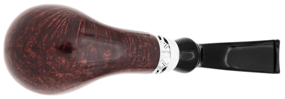 Mastro Geppetto Pipe of the Year 2026 Liscia with Silver (2)