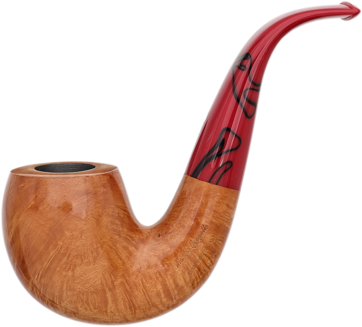 Mastro Geppetto Liscia Bent Billiard (3)