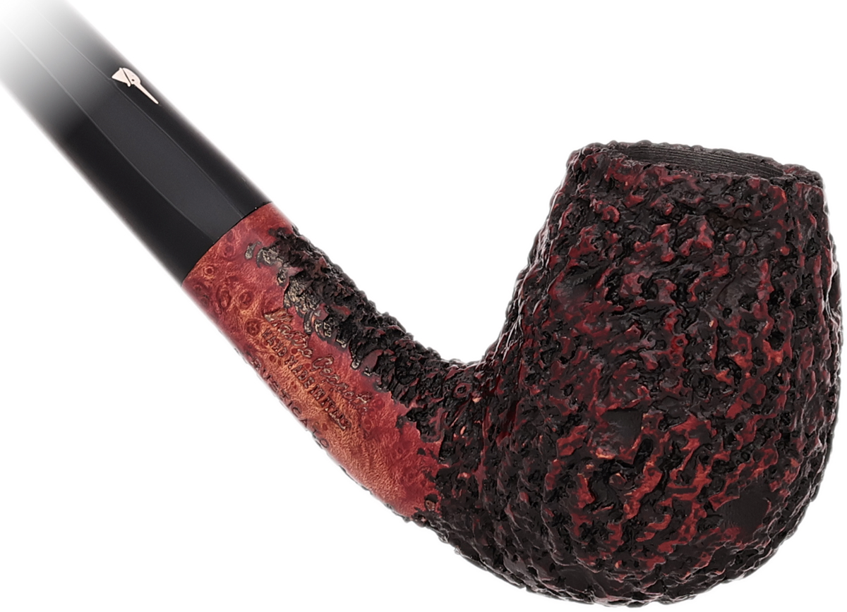 Mastro Geppetto Rusticato Bent Billiard Churchwarden
