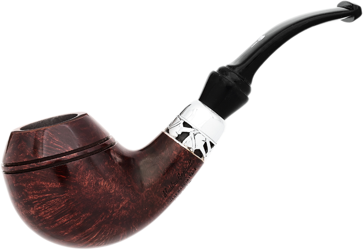 Mastro Geppetto Pipe of the Year 2026 Liscia with Silver (1)