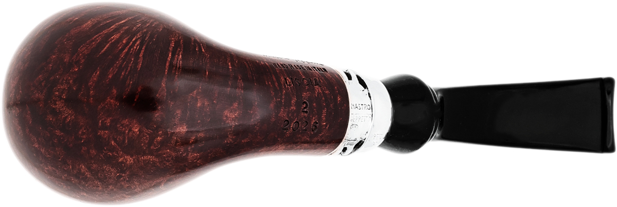 Mastro Geppetto Pipe of the Year 2026 Liscia with Silver (1)