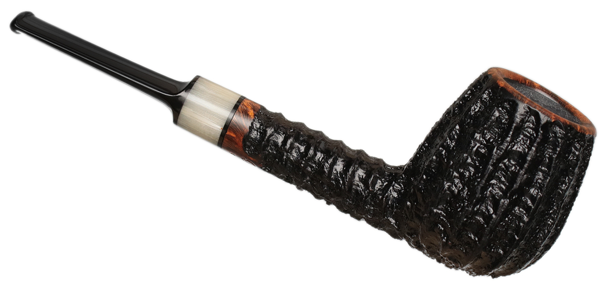 Mike Sebastian Bay Rusticated Billiard with Horn