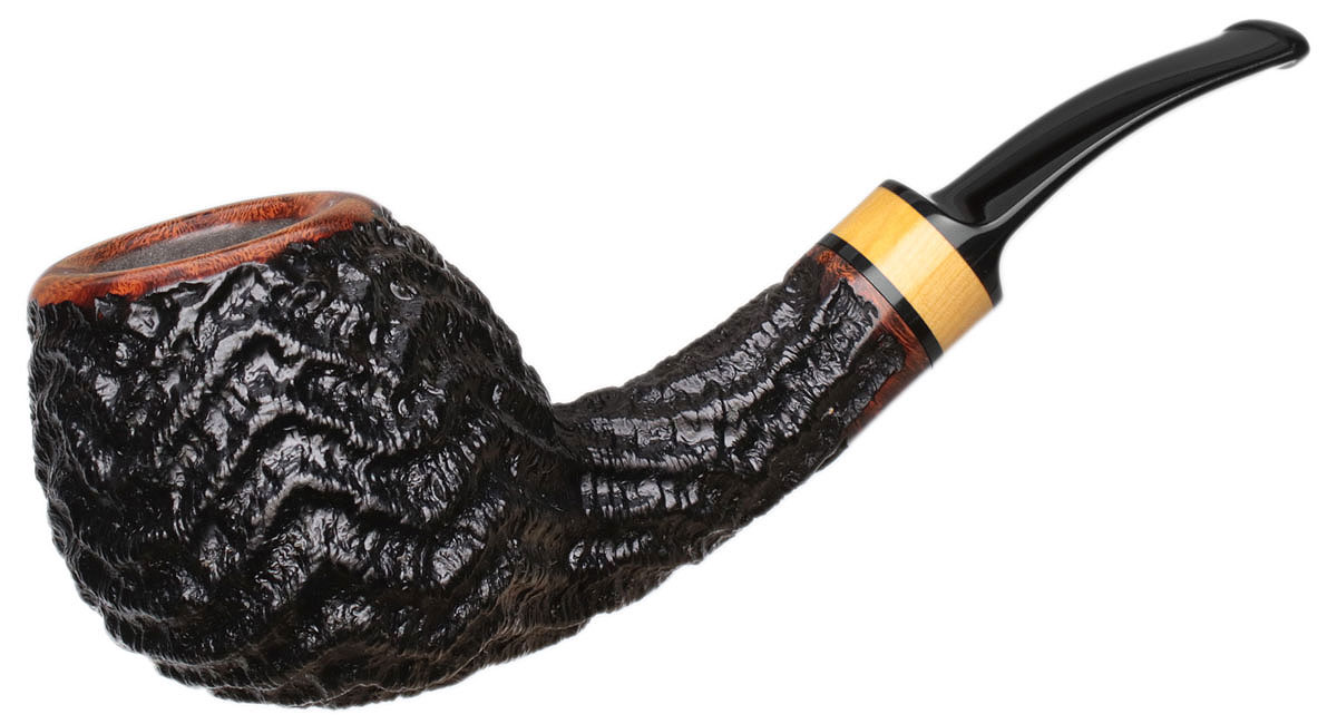 Mike Sebastian Bay Rusticated Bent Apple with Boxwood