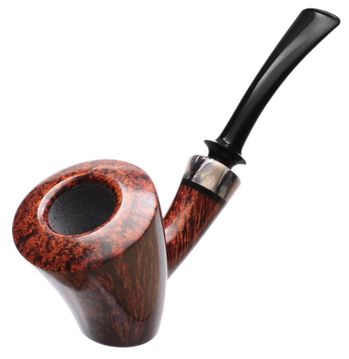 Mike Sebastian Bay Smooth Bent Dublin Sitter with Mammoth