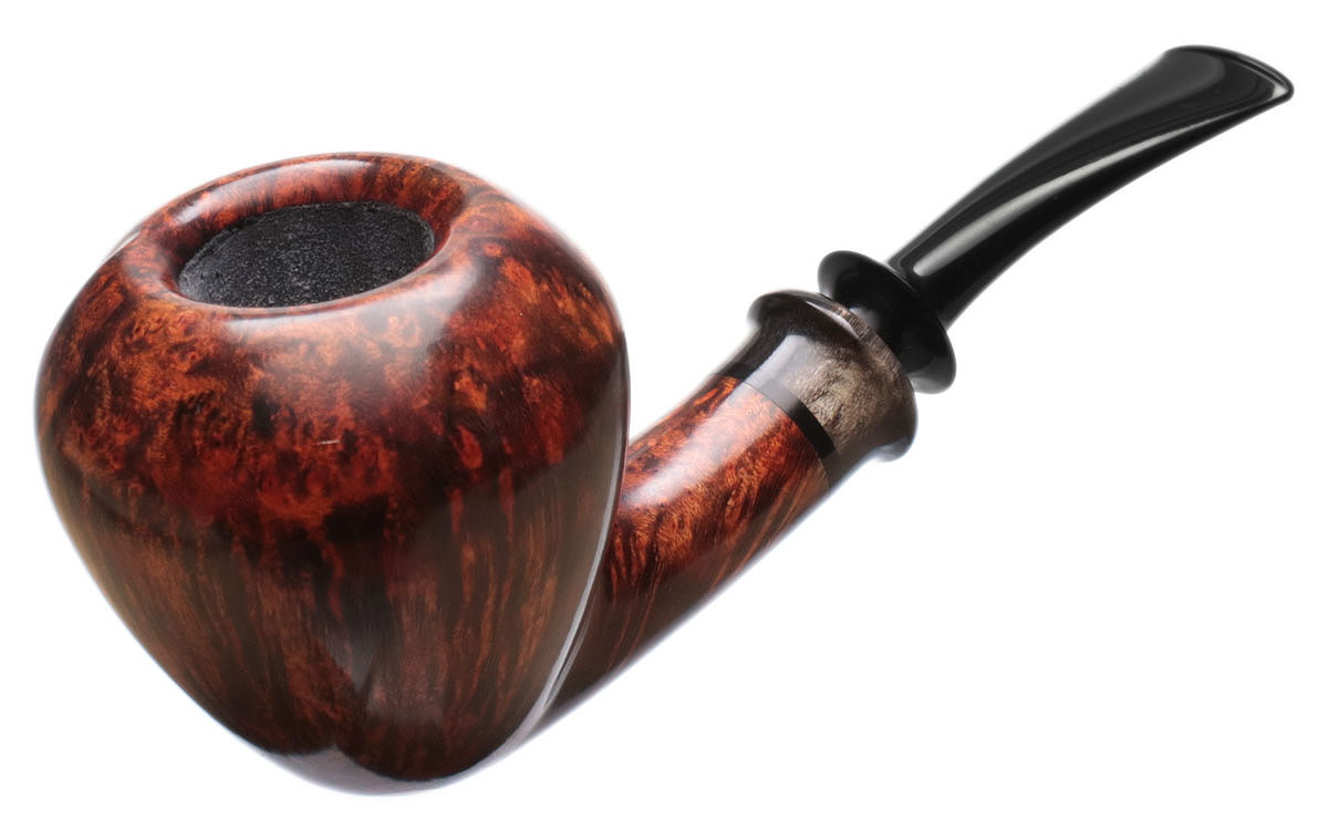 Mike Sebastian Bay Smooth Acorn with Buffalo Horn
