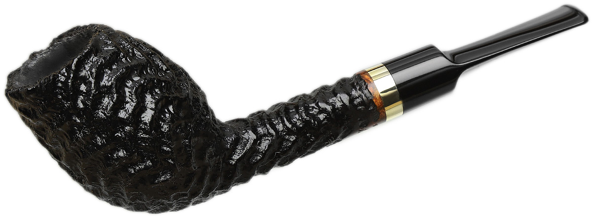 Mike Sebastian Bay Rusticated Cutty with Brass