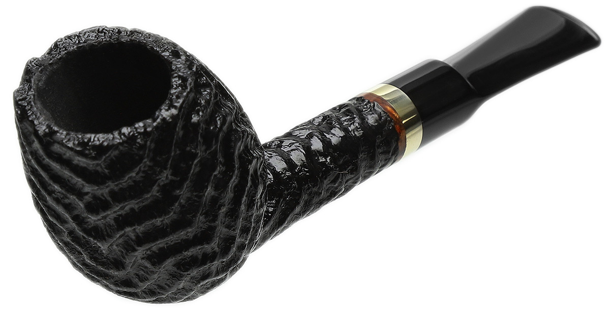 Mike Sebastian Bay Rusticated Cutty with Brass