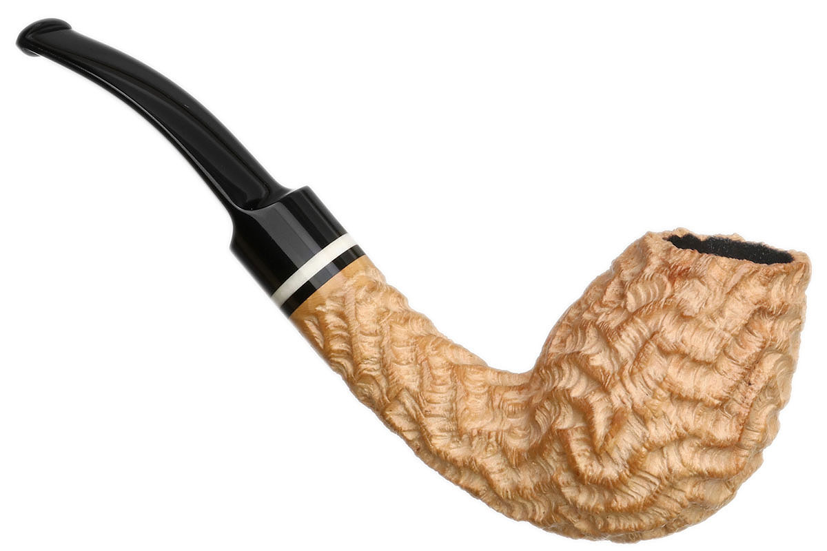 Mike Sebastian Bay Rusticated Bent Egg with Camel Bone