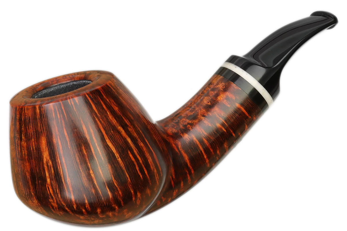 Mike Sebastian Bay Smooth Bent Brandy with Camel (A)
