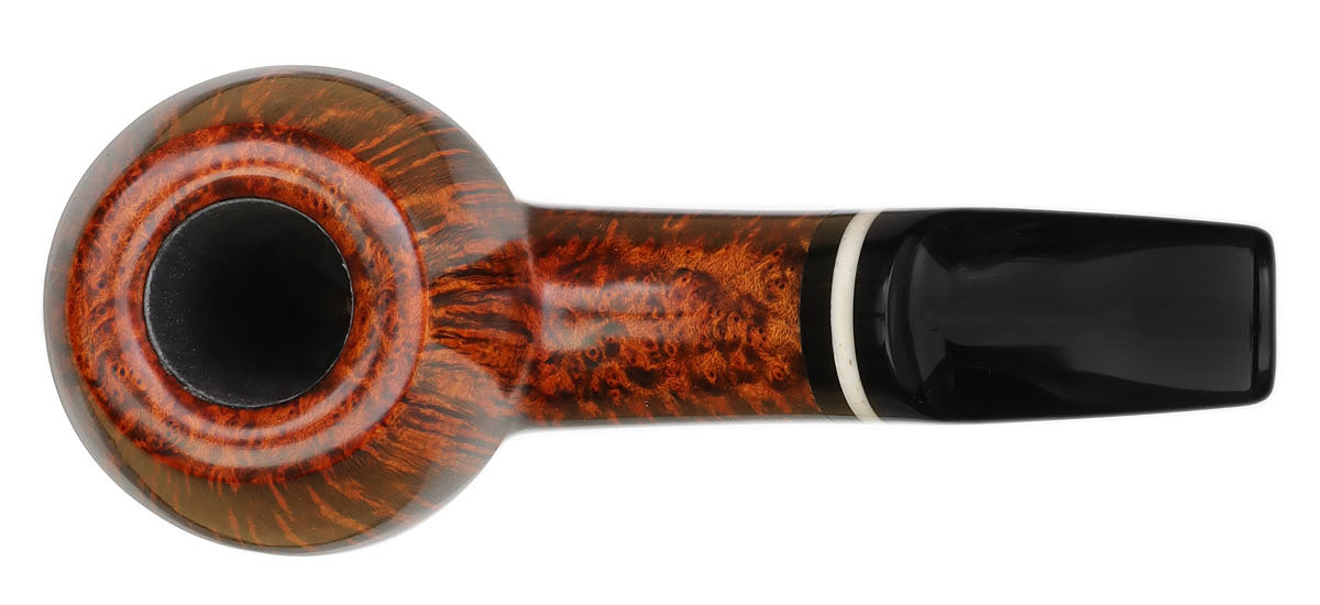 Mike Sebastian Bay Smooth Bent Brandy with Camel (A)