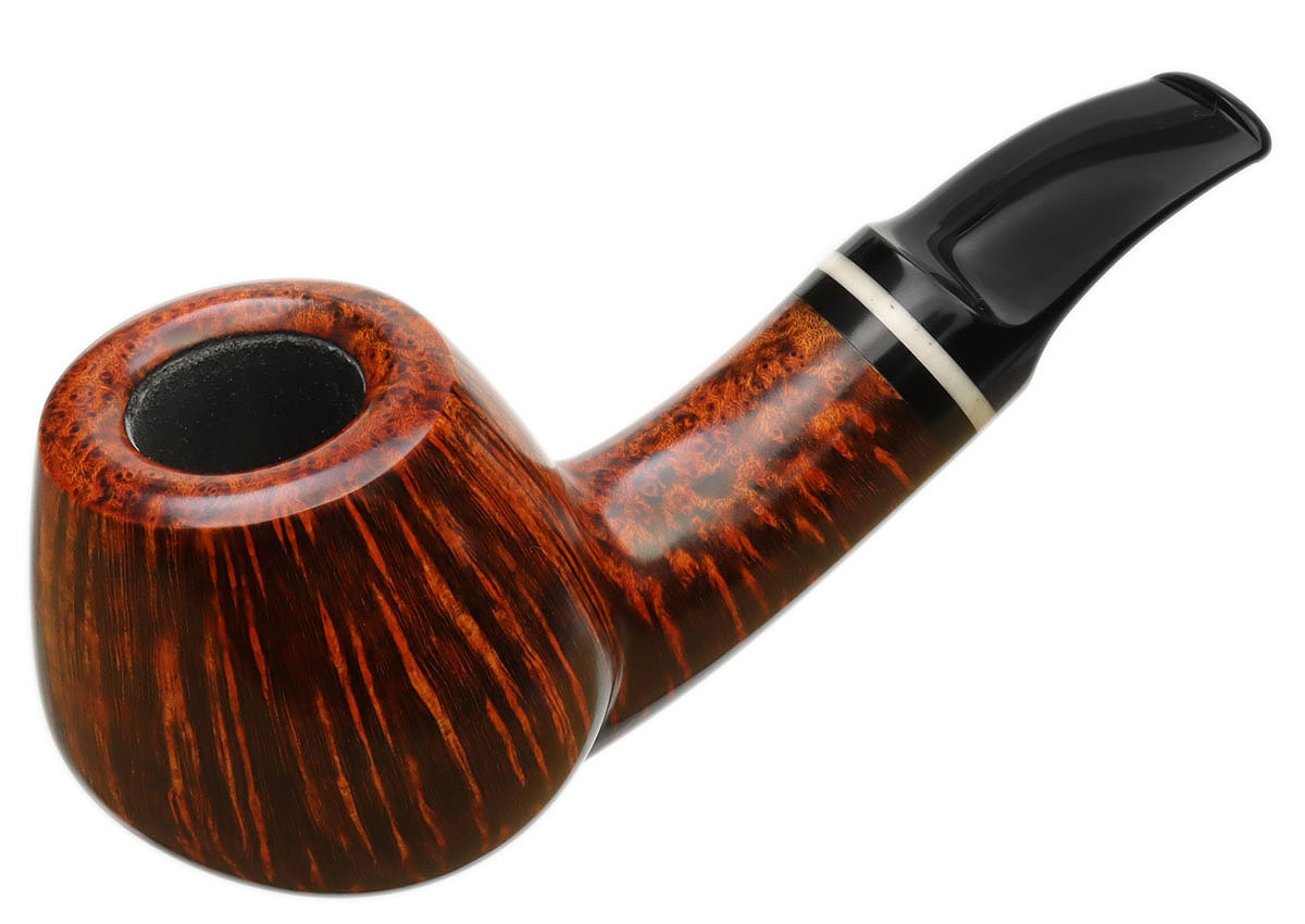 Mike Sebastian Bay Smooth Bent Brandy with Camel (A)