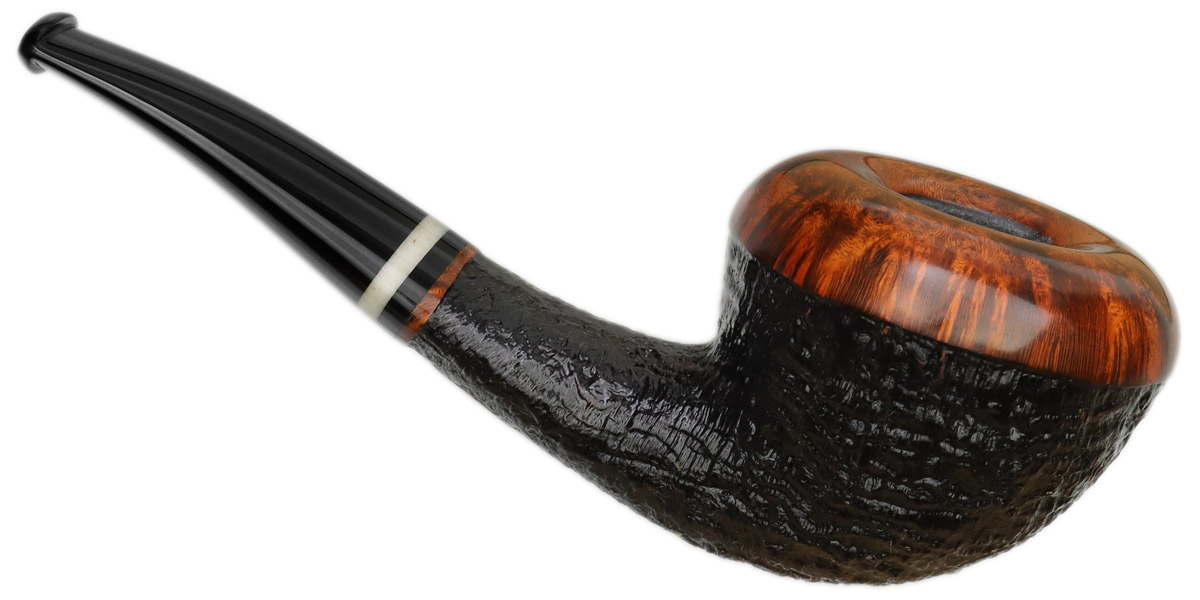 Mike Sebastian Bay Partially Sandblasted Dublin with Camel Bone