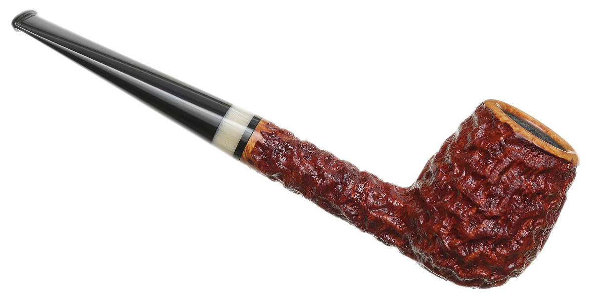 Mike Sebastian Bay Rusticated Billiard with Musk Ox Horn
