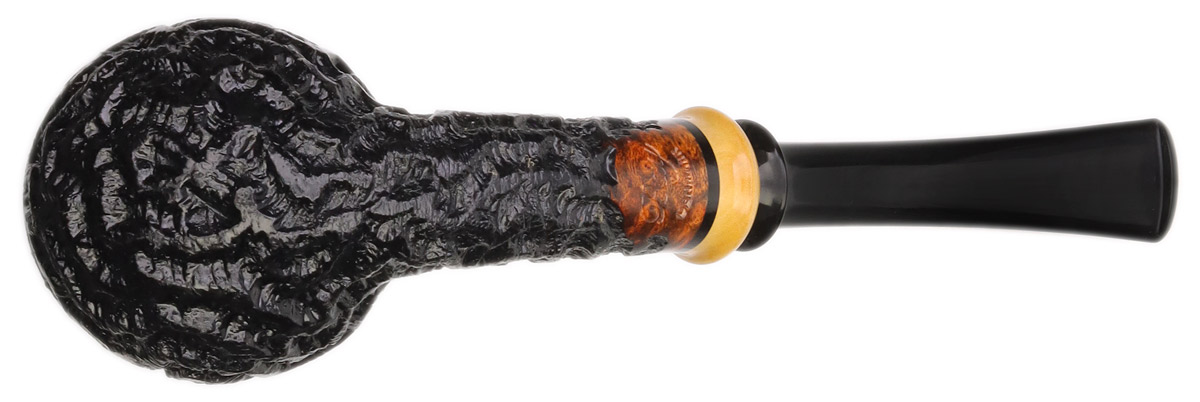 Mike Sebastian Bay Rusticated Bent Egg with Boxwood