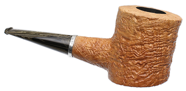 Larry Roush Sandblasted Poker with Silver (S5) (2453)