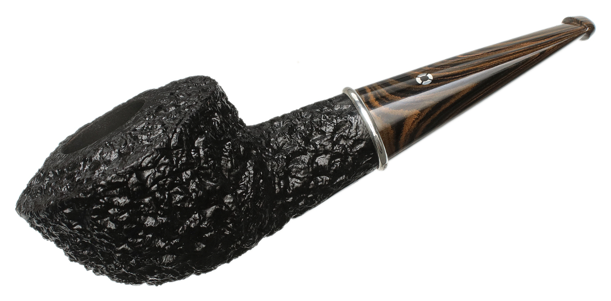 Larry Roush Rusticated & Sandblasted Rhodesian with Silver (L2) (2506)