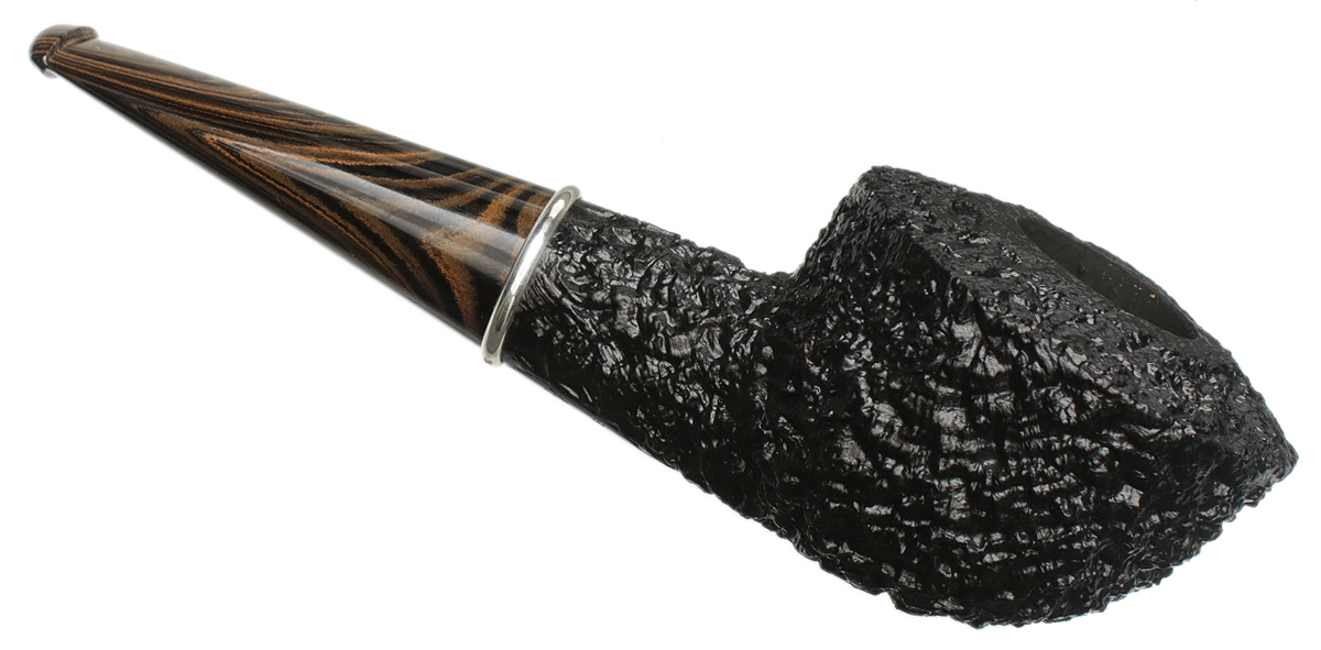 Larry Roush Rusticated & Sandblasted Rhodesian with Silver (L2) (2506)