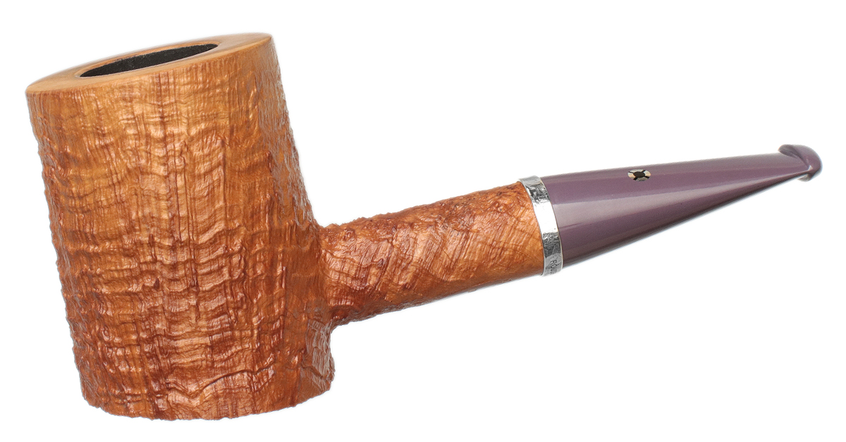 Larry Roush Sandblasted Poker with Silver (S5) (2510)