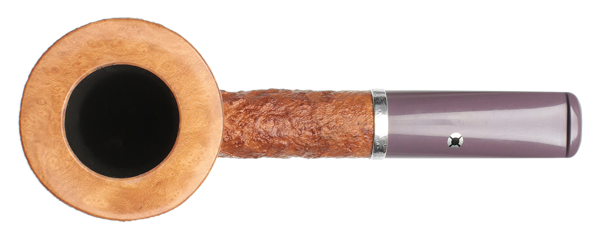 Larry Roush Sandblasted Poker with Silver (S5) (2510)
