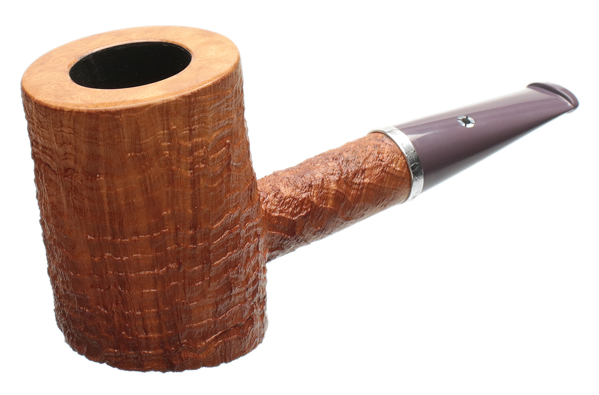 Larry Roush Sandblasted Poker with Silver (S5) (2510)