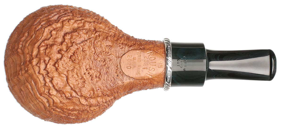 Larry Roush Sandblasted Rhodesian with Rope Finish Silver (S5) (2521)